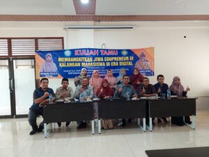 Kuliah Tamu Membangkitkan Jiwa Edupreneur di Kalangan Mahasiswa di Era Digital